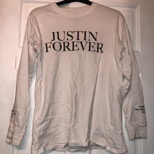 Justin Bieber Purpose Tour Long Sleeve
